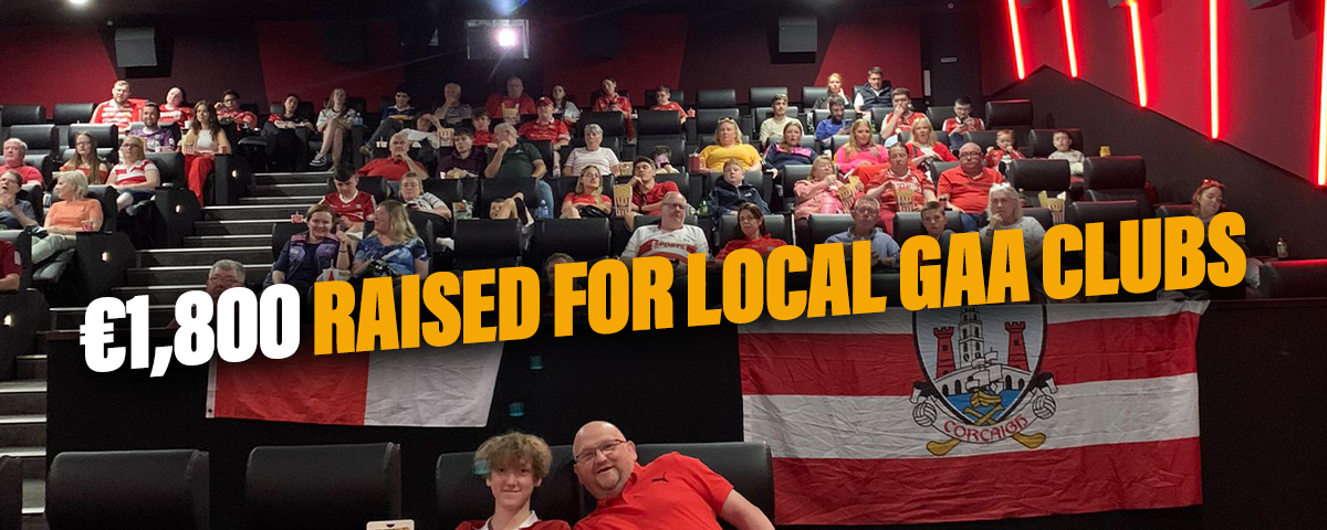 �1,800 RAISED FOR LOCAL GAA CLUBS